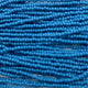 Czech Seed Bead 11/0 Op Dark Blue Strung