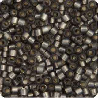 Miyuki Delica 11/0 5.2g Vial Dark Grey Alabaster/Opal Silver