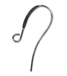 Hook Ear Wire 26 Mm Black Oxide 50 pcs