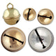Large Old Time Hawk Bells, 1-1/4" Brass