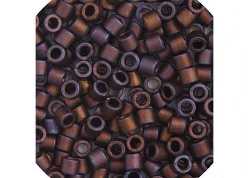 Miyuki Delica 11/0 5.2g Vial Copper AB Matte Metallic