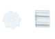 Hook Earring Stopper Clear 3mm