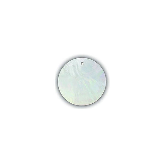 Mother Of Pearl Disc - 3/4", 1 Hole