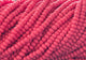 Czech 11/0 PermaLux Dyed Chalk Fuchsia Matte
