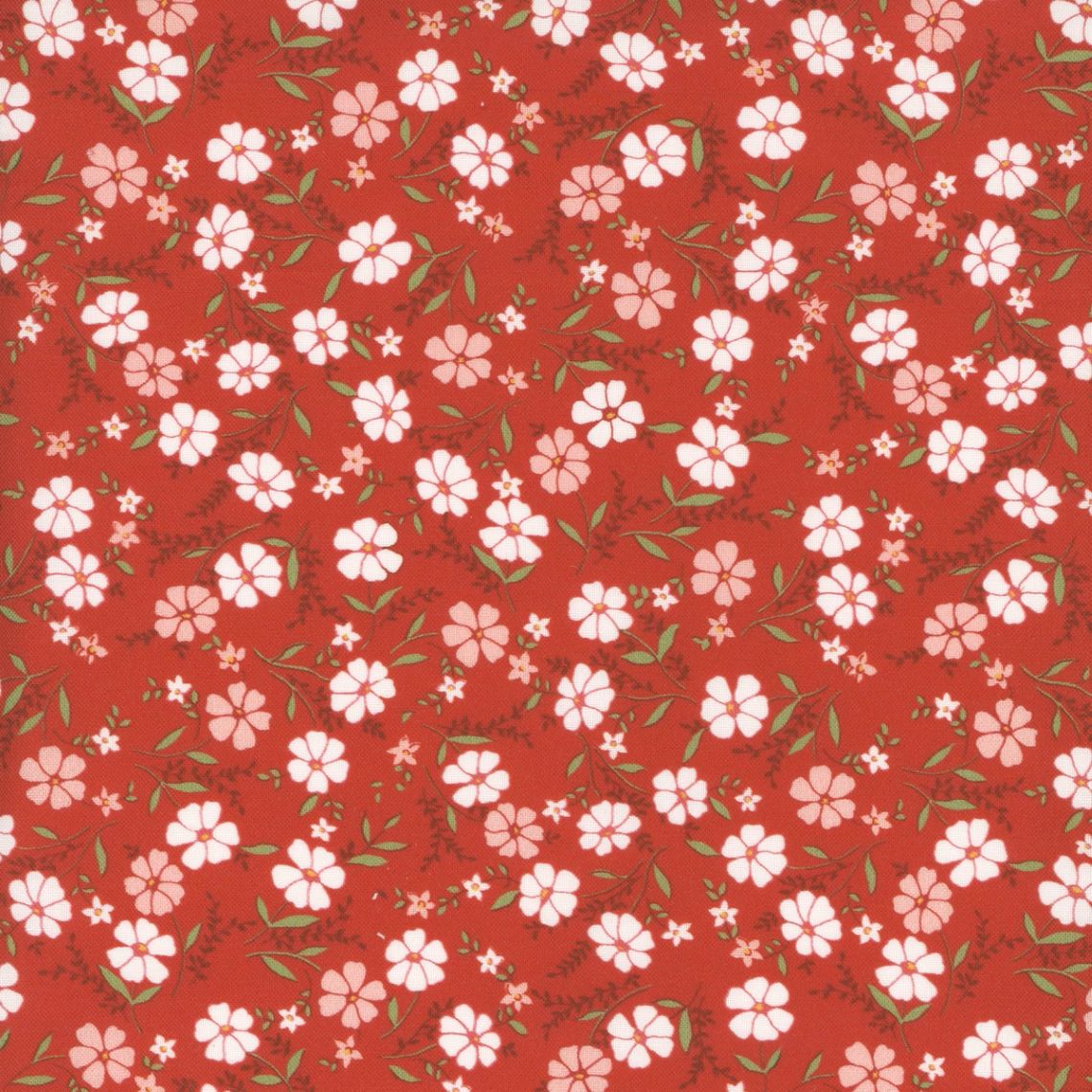 Aunt Grace Loves U - Floral Red