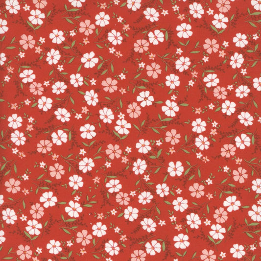 Aunt Grace Loves U - Floral Red