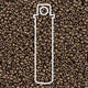 Miyuki Round 15/0 Matte Mtlc Dk Bronze 8.2gm/Tb