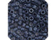 Miyuki Delica 11/0 5.2g Vial Dark Blue Grey Matte Luster