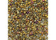 Miyuki Delica 11/0 5.2g Vial Purple AB Metallic Gold