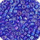 Delica 15/0 RD Cobalt Blue Transparent AB