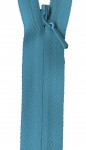 Zip Unique Invis. Aqua 22IN