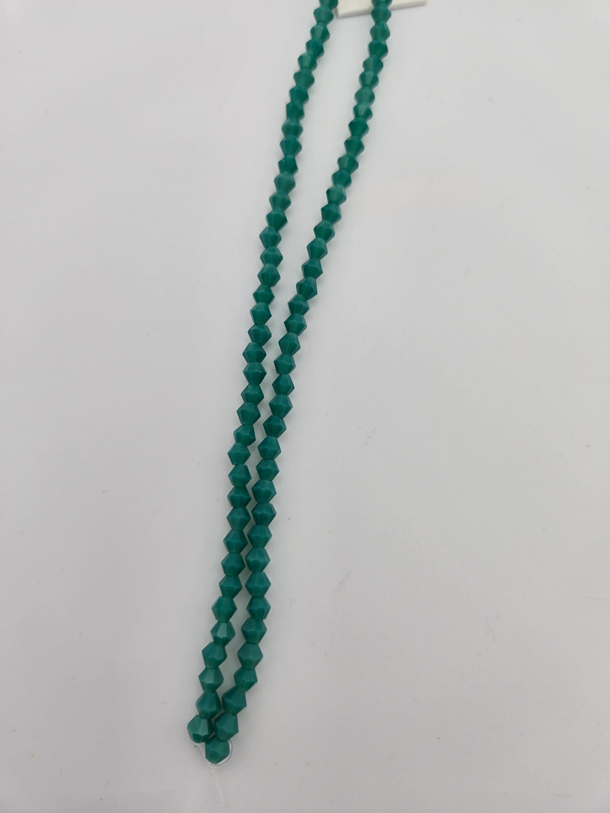 Bicone 4mm Opaque Turquoise Blue