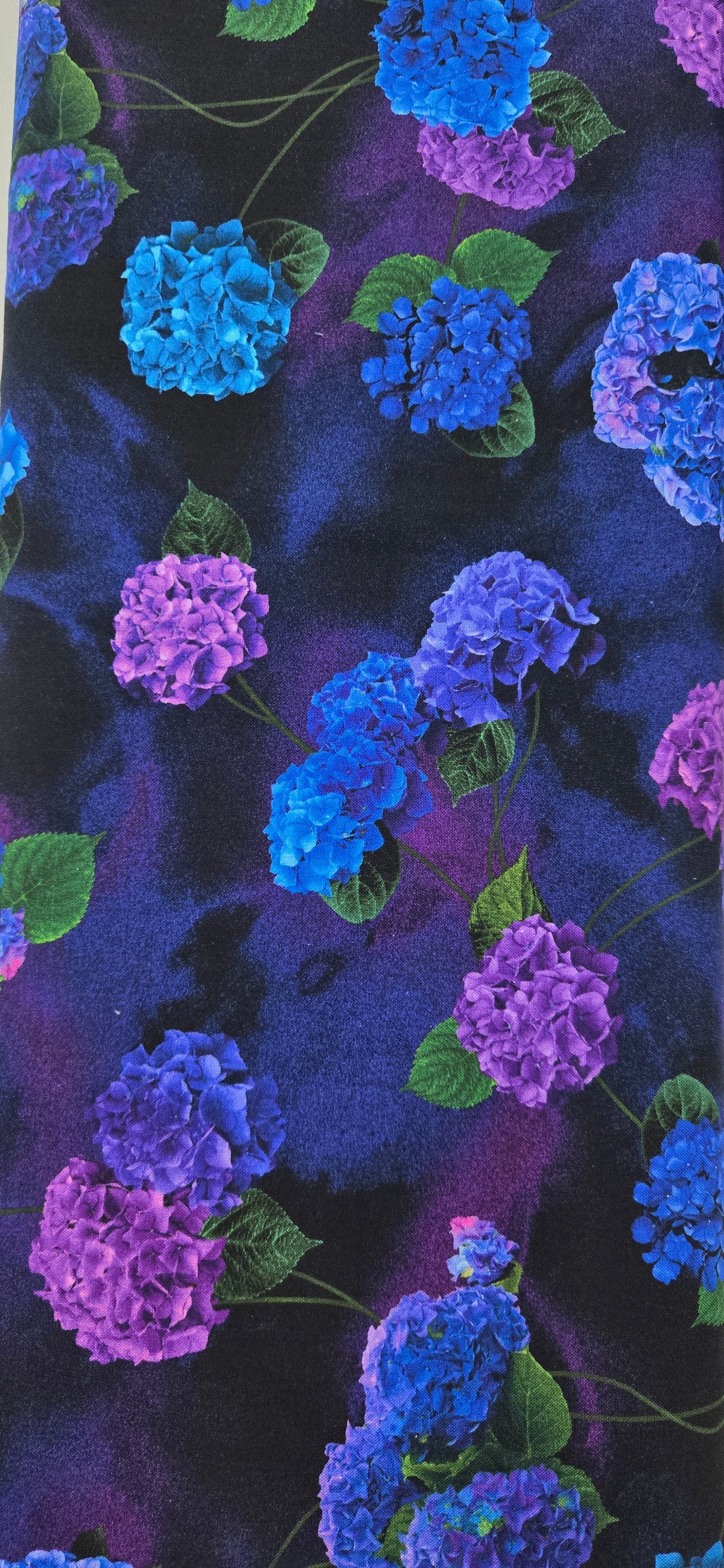 CF Flora Black 2 Fabric