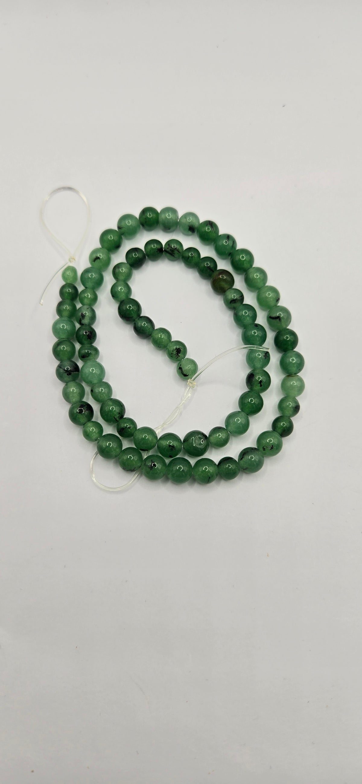 Jade Stone Beads (Strung)