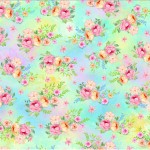 CF Wee Ones Floral Unicorn Oasis Fabrics