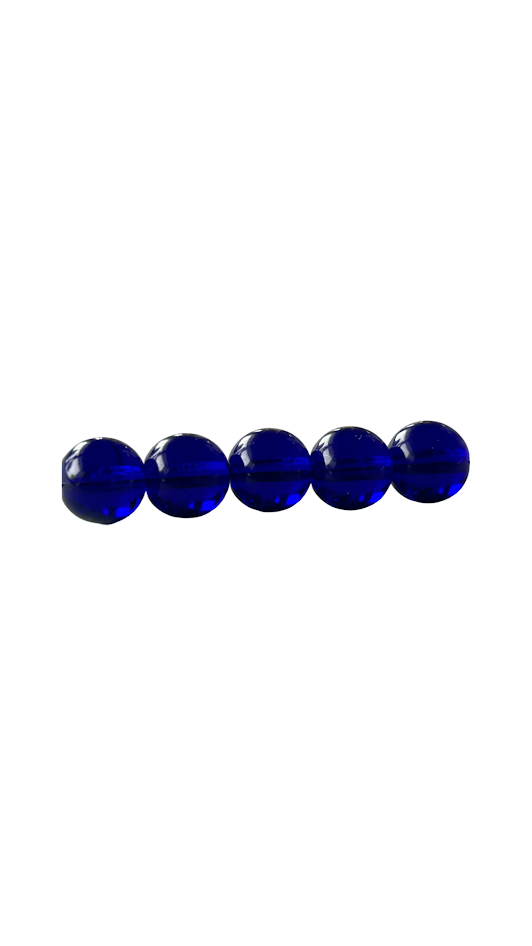 Round Glass Trade Beads - 8mm