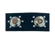 Belt German Silver Conchos 26.5"-Glenda Begay