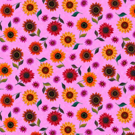 CF Sunflowers Small Pink