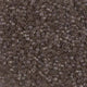Miyuki Round 15/0 Matte Trans Taupe 8.2gm/Tb