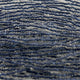 Czech Seed Bead 11/0 C/L Navy Blue Strung
