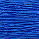 Czech 11/0 PermaLux Dyed Chalk Blue Strung