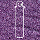 Miyuki Round 15/0 Light Amethyst Gold Luster , 8.2 Gram Tube