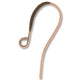 Hook Earrings 26mm Long (50) Antiqued Copper Plated