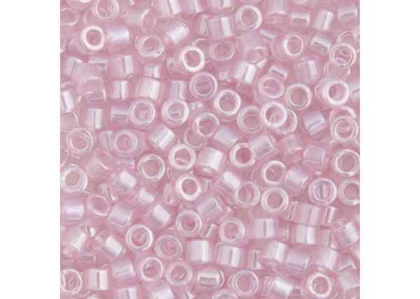 Miyuki Delica 11/0 5.2g Vial PaleRose Transparent Luster
