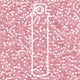 Miyuki Seed Bead 11/0 Crystal Pale Pink Lined Semi-Matte 24 Gm/Tb