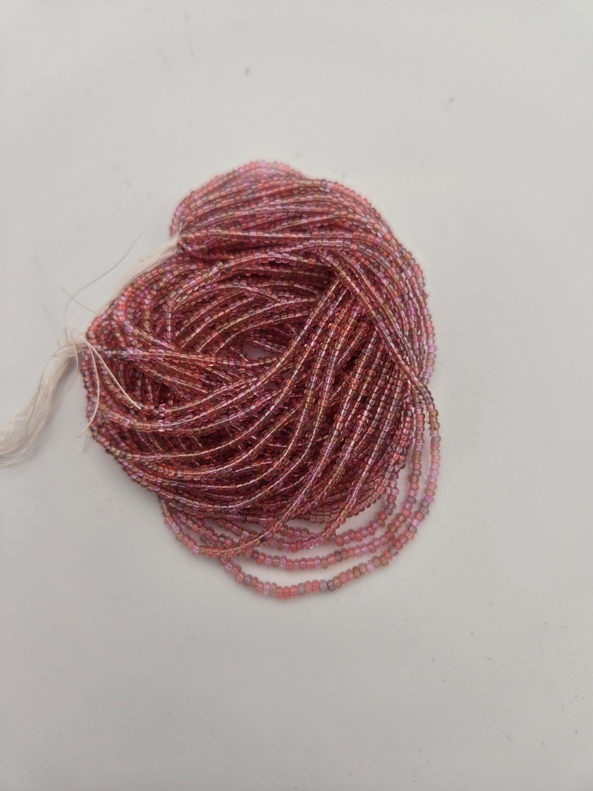 Czech 11/0 Pink Mix Strung