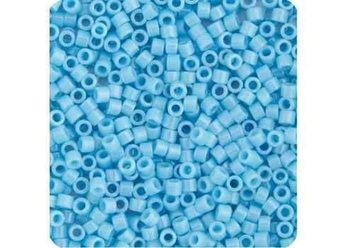 Miyuki Delica 11/0 5.2g Vial Light Blue Opaque AB