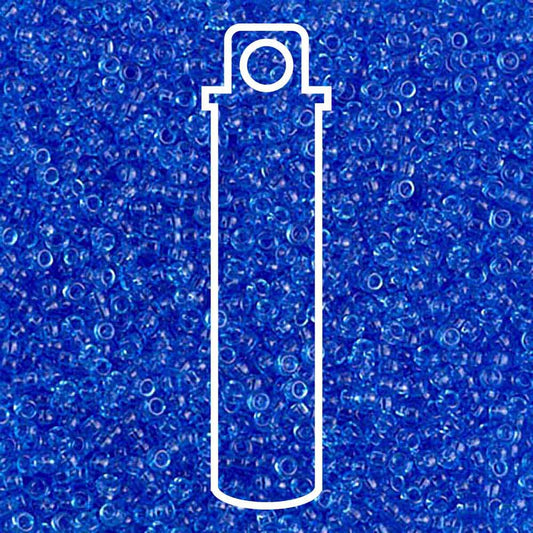 Miyuki Round 15/0 Tr Sapphire 8.2gm Tube