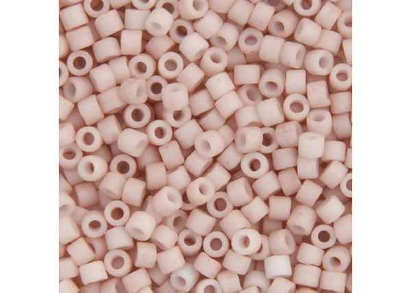 Miyuki Delica 11/0 5.2g Vial Pink Champagne Opaque Matte