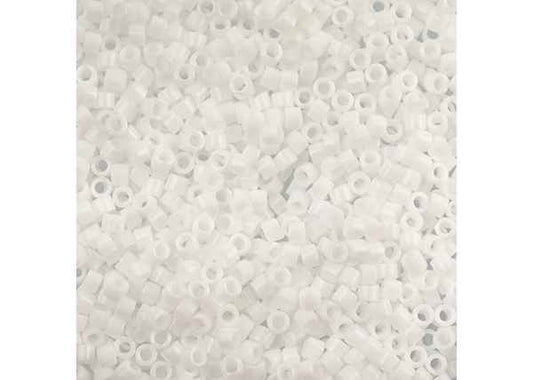 Miyuki Delica 11/0 6.6g Vial Chalk White