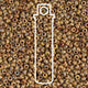 Miyuki Seed Bead 11/0 Picasso Brown Tan Matte 23gm/Tb
