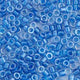 Miyuki Delica 11/0 5.2g Vial Blue Cerulean Sparkle Crystal Lined