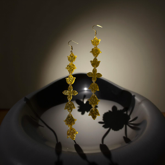 Layered Petal Drop Earring (Ojibwe Dreams)