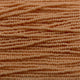 Czech 11/0 Dyed Chalk Light Orange Solgel Strung