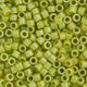 Miyuki Delica 11/0 5.2g Vial Chartreuse Opaque Glazed Luster
