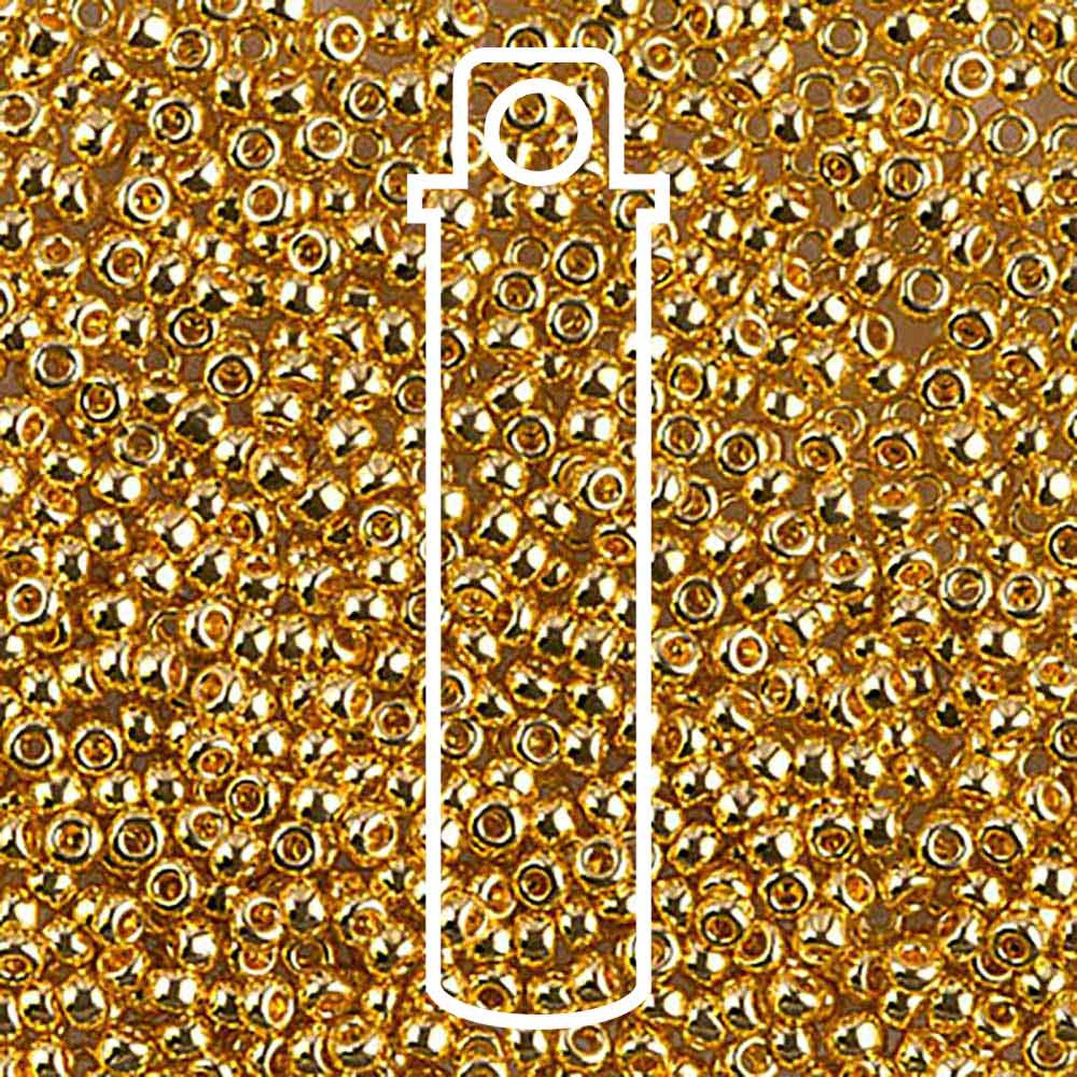 Miyuki Seed Bead 11/0 24kt Gold Plated