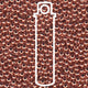 8/0 Metal Seed Bead Copper Appx 36 Gms