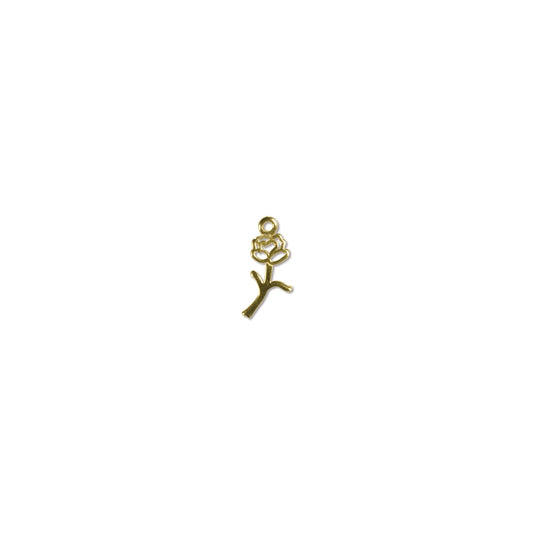 G/F 21x8mm Rose Pendant 0.34 Ga