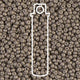 Miyuki Seed Bead 11/0 Silver Matte Metallic 23 Gm/Tb