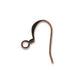 Hook Earrings Antique Copper Plated 50 Pieces