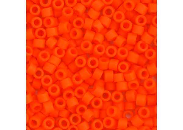 Miyuki Delica 11/0 5.2g Vial Orange Matt Opaque