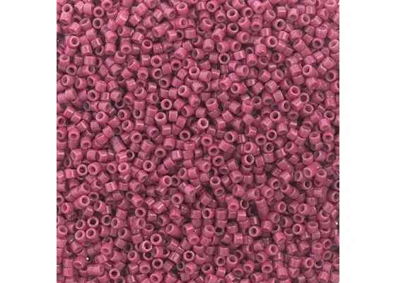 Miyuki Delica 11/0 5.2g Vial Duracoat Opaque Dyed Dusty Rose