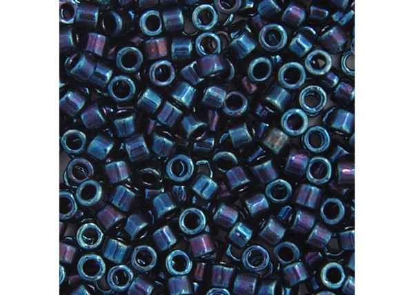 Miyuki Delica 11/0 5.2g Vial Purple AB Metallic
