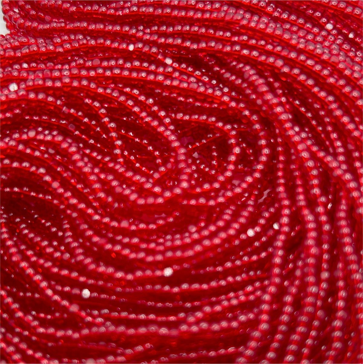 Cz 11/0 Cut Tr Dark Red