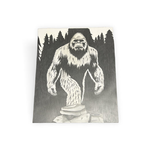 Saabe Drawing Original  Mark Stoner