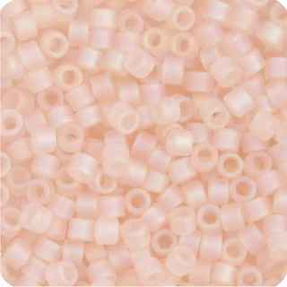 Miyuki Delica 11/0 5.2g Vial Pink Mist Transparent AB Matte